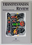 TRANSYLVANIAN REVIEW , VOLUME XVI , NUMBER 3 , 2007