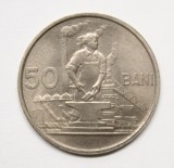 50 BANI 1956 . DETALII EXCELENTE . PIESA DE COLECTIE . CU LUCIU DE BATERE .
