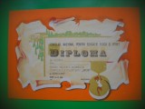 HOPCT DIPLOMA NR 2 ELEVI 14-19 ANI -SPORT SI SANATATE ANII 1970-ROMANIA-RSR