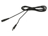 Cablu Alimentare DC 5,5x2,1 mm Negru 1x0,5mm2