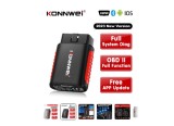 Tester AUTO 2024 Bluetooth OBD2 Scanner KONNWEI Full System OBD II