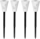 Set 4 lampi solare de gradina Strend Pro Sargas, 2 LED, 35 cm