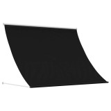 vidaXL Copertină Negru 150 x 150 cm Poliester de 180 g / m&sup2; cu strat PU 42037087