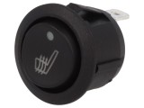 &Icirc;ntrerupător Rocker SP3T 20A 14VDC cu Iluminare LED - R13-273-DC