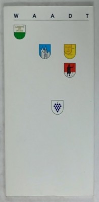 WAADT , SERIA &amp;#039; 23 DE CANTOANE ALE ELVETIEI &amp;#039; , 1991, TEXT IN LIMBA GERMANA * foto
