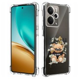 Husa antisoc pentru realme 14 / realme 14t - airbag tpu, col&Egrave;uri ranforsate - cash is king