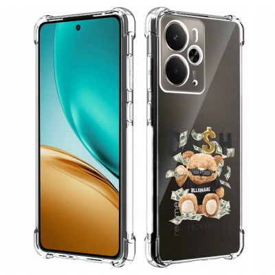 Husa antisoc pentru realme 14 / realme 14t - airbag tpu, col&amp;Egrave;uri ranforsate - cash is king foto