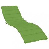 Cumpara ieftin Perna de sezlong, melanj verde, 200x50x4 cm textil