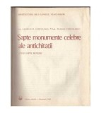 C. Chitulescu, Th. Chitulescu - Șapte monumente celebre ale