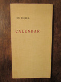 Calendar - Ion Horea (autograf și dedicație pentru scriitorul Vasile Băran)