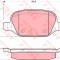 Set placute frana,frana disc ALFA ROMEO 156 (932) (1997 - 2005) TRW GDB1646