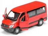 Macheta Mercedes Sprinter 1:34 replica metal Welly usi deschise cu resort