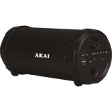 Boxa portabila Akai, bluetooth ,USB,radio FM, karaoke, negru, nouă