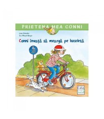 Conni &amp;icirc;nvață să meargă pe bicicletă foto