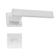 M&acirc;ner pentru uși de interior - M1011 - alb cu rozetă WC