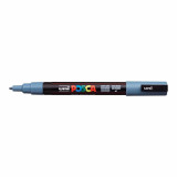 Marker Uni Posca 0.9-1.3Mm PC-3M Gri/Albastru, UNIBALL