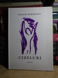 DRAGOS MORARESCU - CIZELURI ( VERSURI CU DESENE ORIGINALE ) , 1996 , AUTOGRAF !!