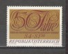Austria.1971 50 ani Asociatiile de filatelisti MA.729, Nestampilat