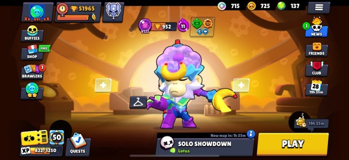 Cont de brawl stars
