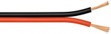 Cablu boxe 2x0.75mm CCA rosu/negru Goobay 15022