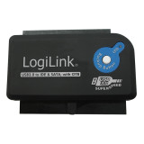 Adaptor USB 3.0 (T) la IDE &amp; SATA, One Touch Backup, LogiLink AU0028A