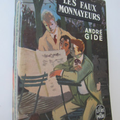Les faux Monnayeurs (Le Livre de la poche) - lb. franceza - Andre Gide