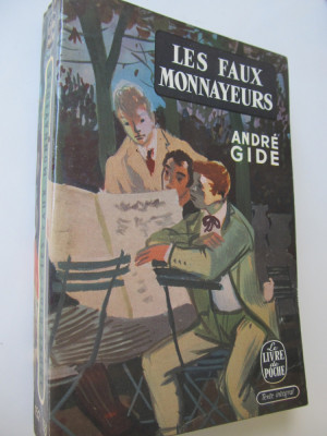 Les faux Monnayeurs (Le Livre de la poche) - lb. franceza - Andre Gide foto