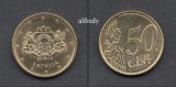 LETONIA 2014, 50 euro centi