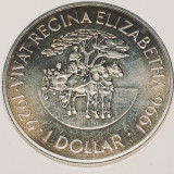 3309 Bermuda 1 Dollar 1996 Elizabeth II (Queen&rsquo;s 70th Birthday) km 94, Australia si Oceania
