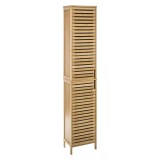 Etajera 5Five Sicela cu 5 rafturi, bambus, 33x28x168 cm, natur Household NewTrend