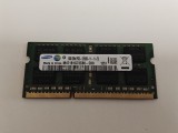 Memorie RAM Laptop, Samsung, 8GB, 2Rx8, DDR3, PC3-12800S, 1600MHz, 1.5V, M471B1G73CB0-CK0, CL11, Non-ECC, SODIMM, 204 pini