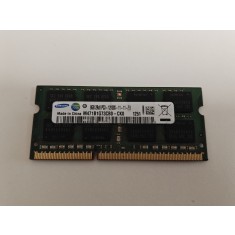 Memorie RAM Laptop, Samsung, 8GB, 2Rx8, DDR3, PC3-12800S, 1600MHz, 1.5V, M471B1G73CB0-CK0, CL11, Non-ECC, SODIMM, 204 pini