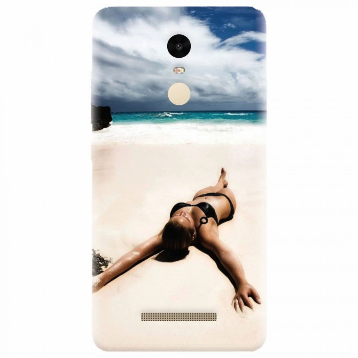 Husa silicon pentru Xiaomi Remdi Note 3, Beach Lounging