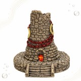 Cumpara ieftin Decor Pentru Acvariu Castel, Sofia CONCEPT&reg;, Cu Bule de Aer Fara Pompa, L13.5xW11xH10.5 Cm