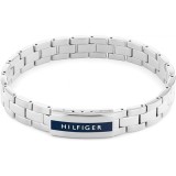 Brățară din oțel inoxidabil Tommy Hilfiger pentru bărbați 2790485, culoare: argintiu
