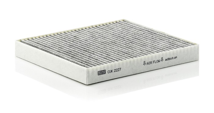 MANN-FILTER CUK 2227 Filtru, aer habitaclu