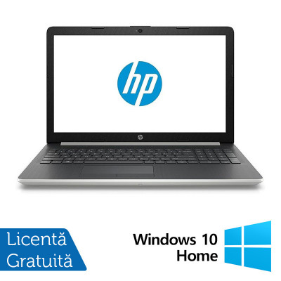Laptop Refurbished HP 15-da0361ng, Intel Celeron N4000 1.10 - 2.60, 4GB DDR4, 256GB SSD, Webcam, 15.6 Inch HD, Tastatura Numerica + Windows 10 Home Ne foto