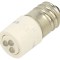Lampă de control LED E14 albă 24V