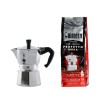 Set Espressor Bialetti 3 cesti + cafea macinata Classico 250gr