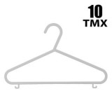 Umerașe pentru copii, din plastic gri, 10 buc, 28,5 cm, CMCLASS