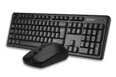 Kit TASTATURA si Mouse A4TECH, &bdquo;GK-3+G3-330N&quot;, wireless, 104 taste format