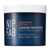 Dischete pentru curatarea fetei Glycolic Fix Extreme, 60 bucati, NIP+FAB
