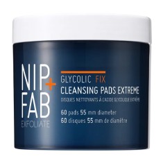 Dischete pentru curatarea fetei Glycolic Fix Extreme, 60 bucati, NIP+FAB foto