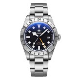 Ceas ADDIESDIVE AD2035 GMT, mecanism Ronda, 39mm, oțel inoxidabil 316L, 200M rezistent la apă