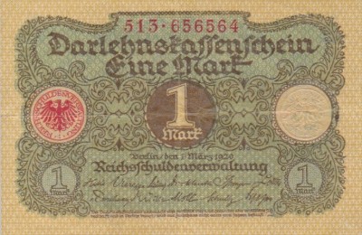 GERMANIA 1 marca 1920 XF!!! foto