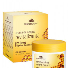 Crema revitalizanta de noapte cu miere si laptisor de matca, 50ml, Cosmetic