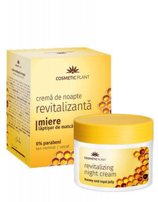 Crema revitalizanta de noapte cu miere si laptisor de matca, 50ml, Cosmetic foto