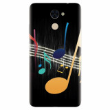 Husa silicon pentru Huawei Enjoy 7 Plus, Colorful Music