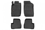 Mochete din cauciuc specifice, potrivite pentru Peugeot 206 1998-2012, din seria Frogum 3D ProLine, set de 4 piese, culoare neagra, cu garantie de 24