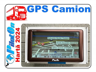 GPS Navigatie AUTO GPS PILOTON GPS AUTO GPS TIR GPS CAMION IGO PRIMO EUROPA 2024 foto